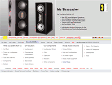 Tablet Screenshot of lautsprecherversand.de